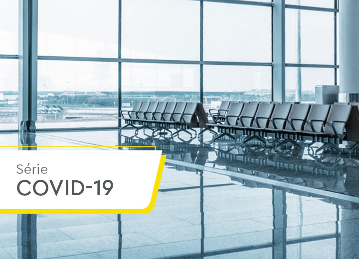 Novos protocolos sanitários para o setor aeroportuário no combate à covid-19